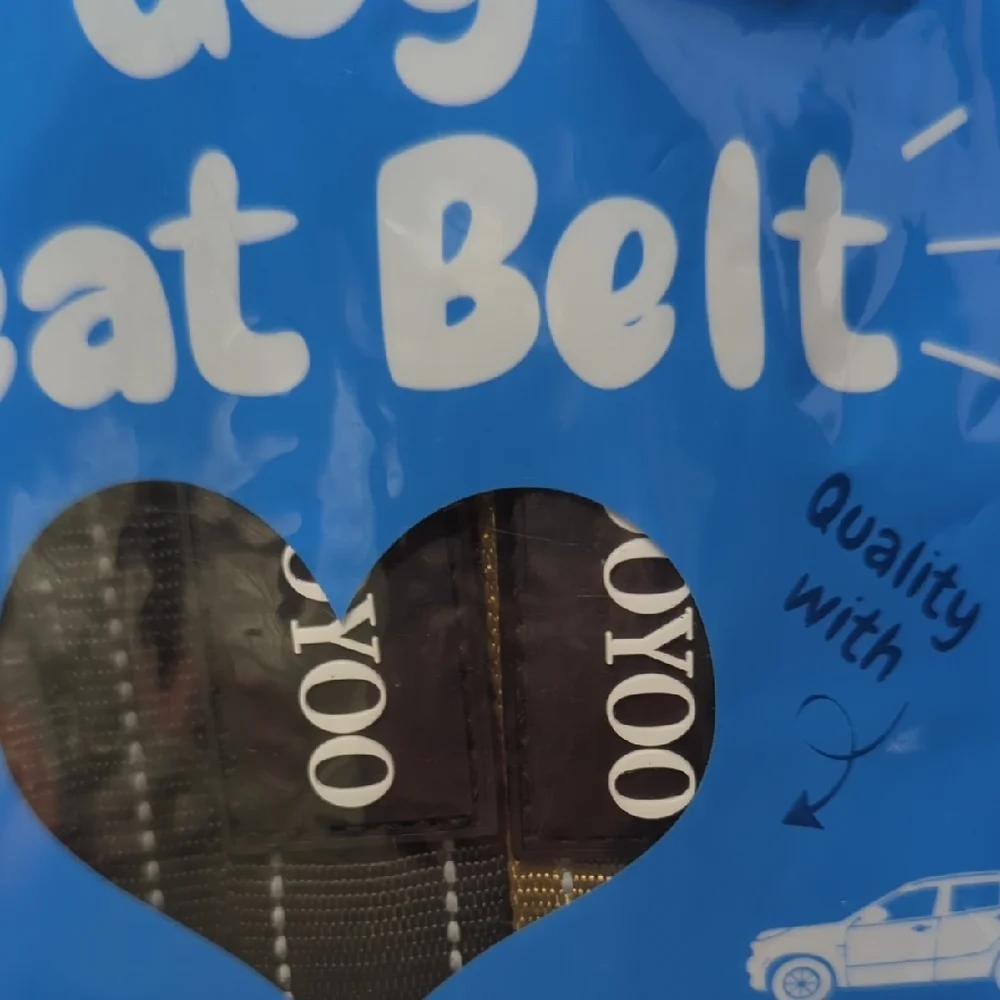Blue Dog Seat Belt New In Sealed Package